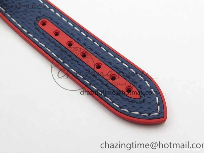 0504 Comfortable Planet Ocean 43.5mm America’s Cup VSF Best Edition White Dial On Blue Gummy Strap A 7900